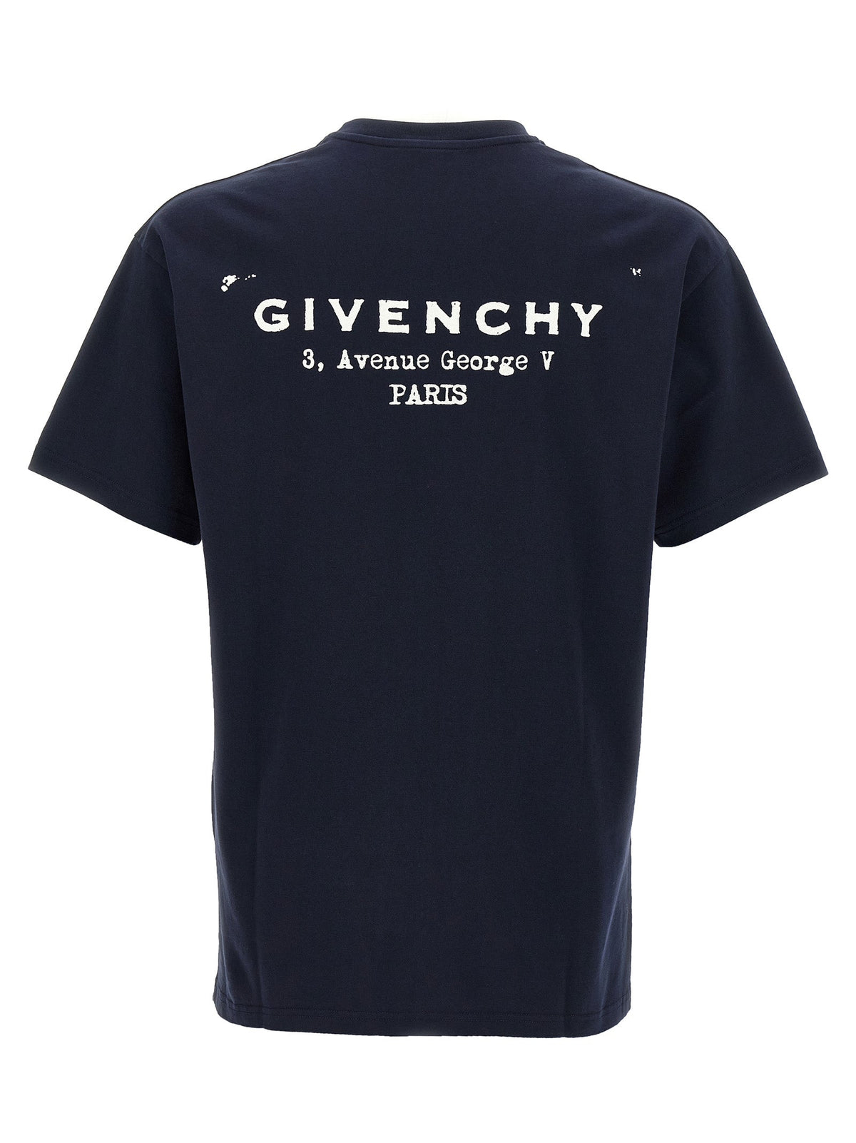 Givenchy Blue Cotton T-Shirt