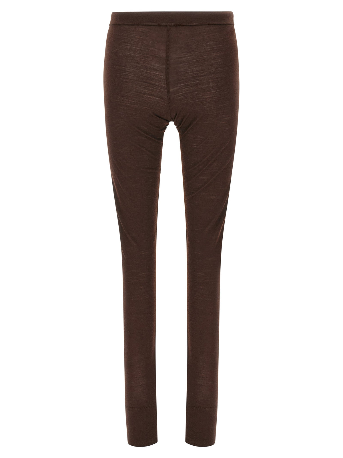 Jil Sander Bordeaux Polyester Leggings