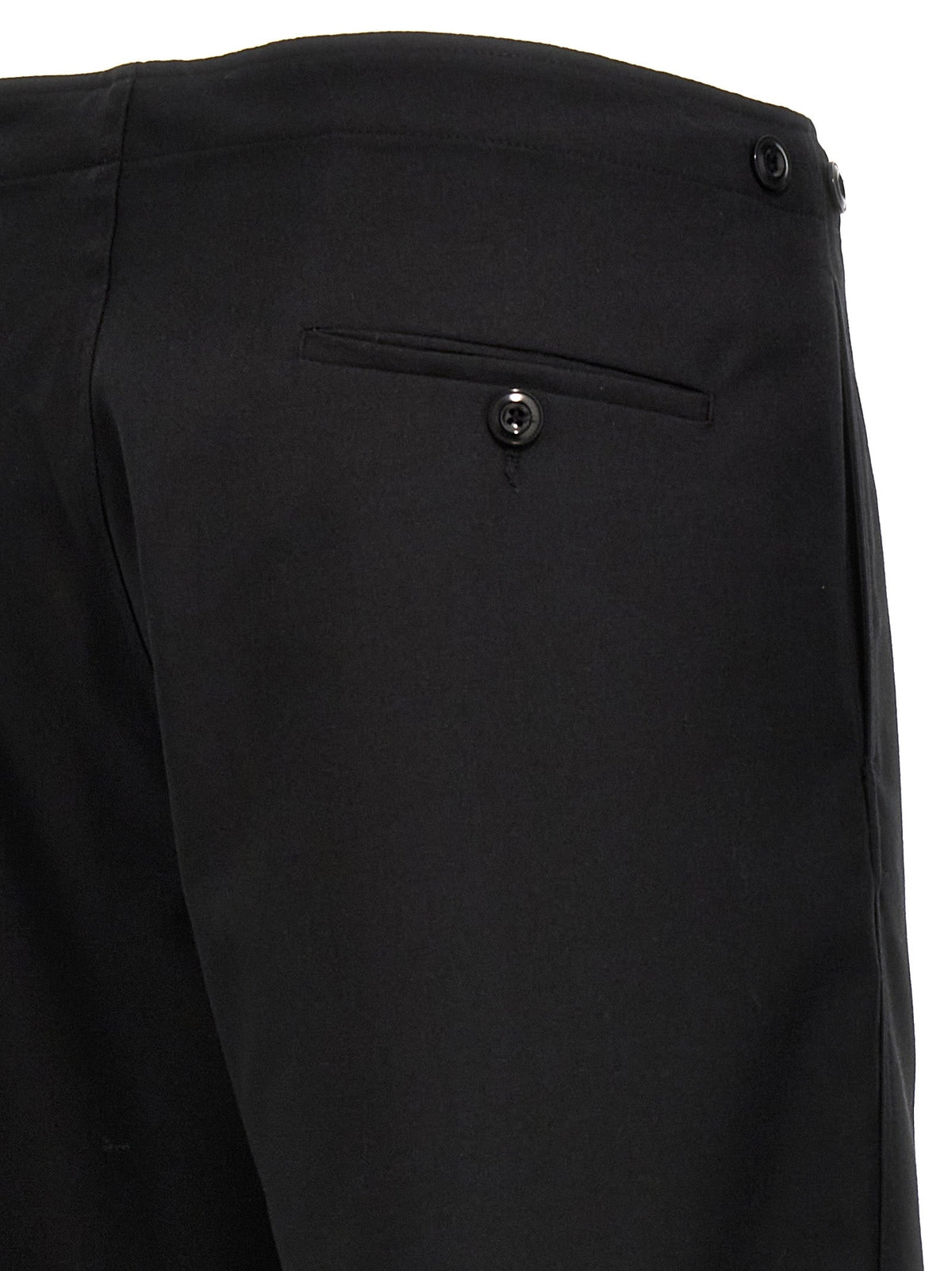 CELLAR DOOR Black Polyester Casual Pants