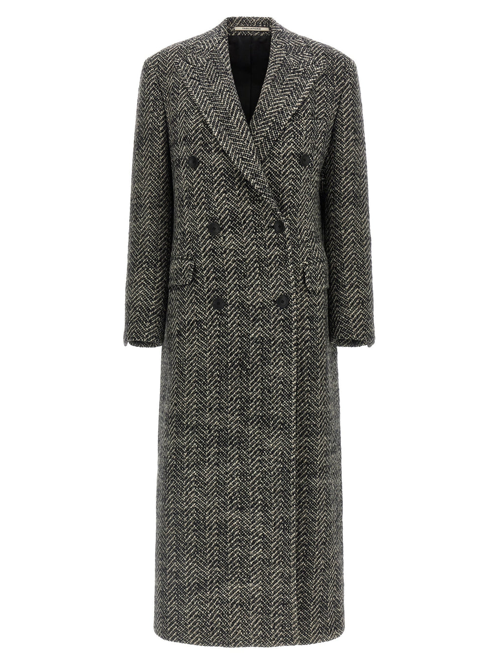 Tagliatore Multicolor Wool Coat