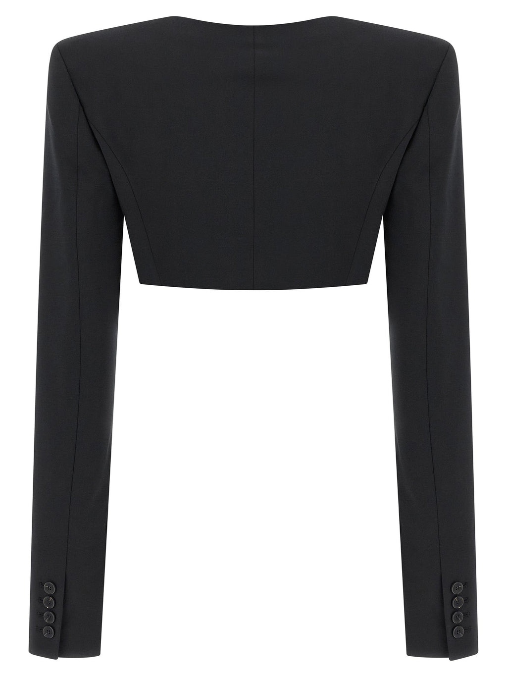 Nensi Dojaka Black Virgin Wool Blazer