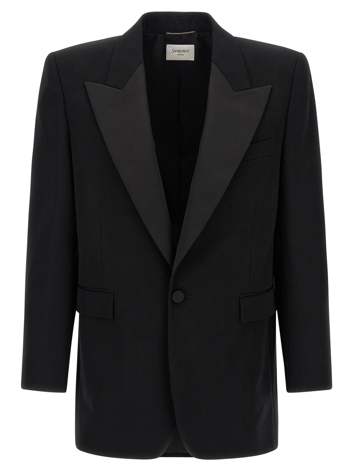 Saint Laurent Black Wool Blazer