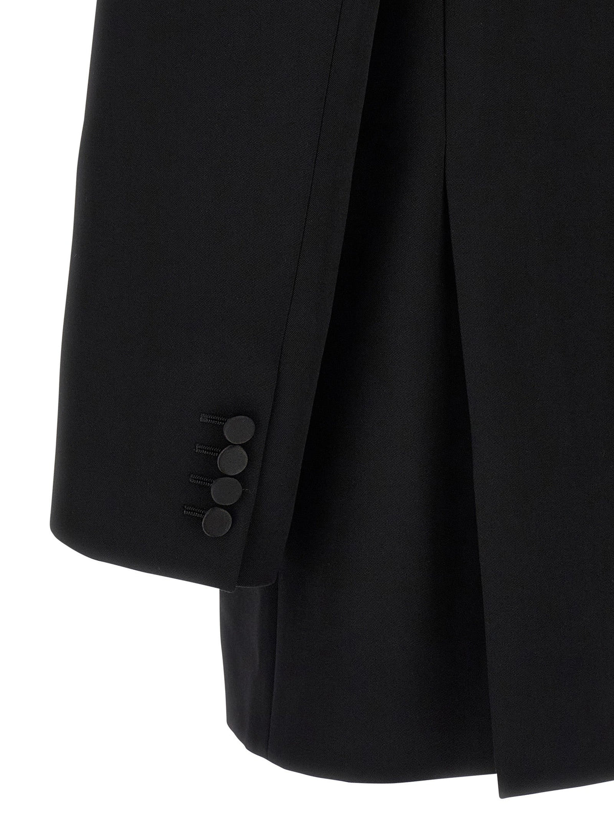 Saint Laurent Black Wool Blazer