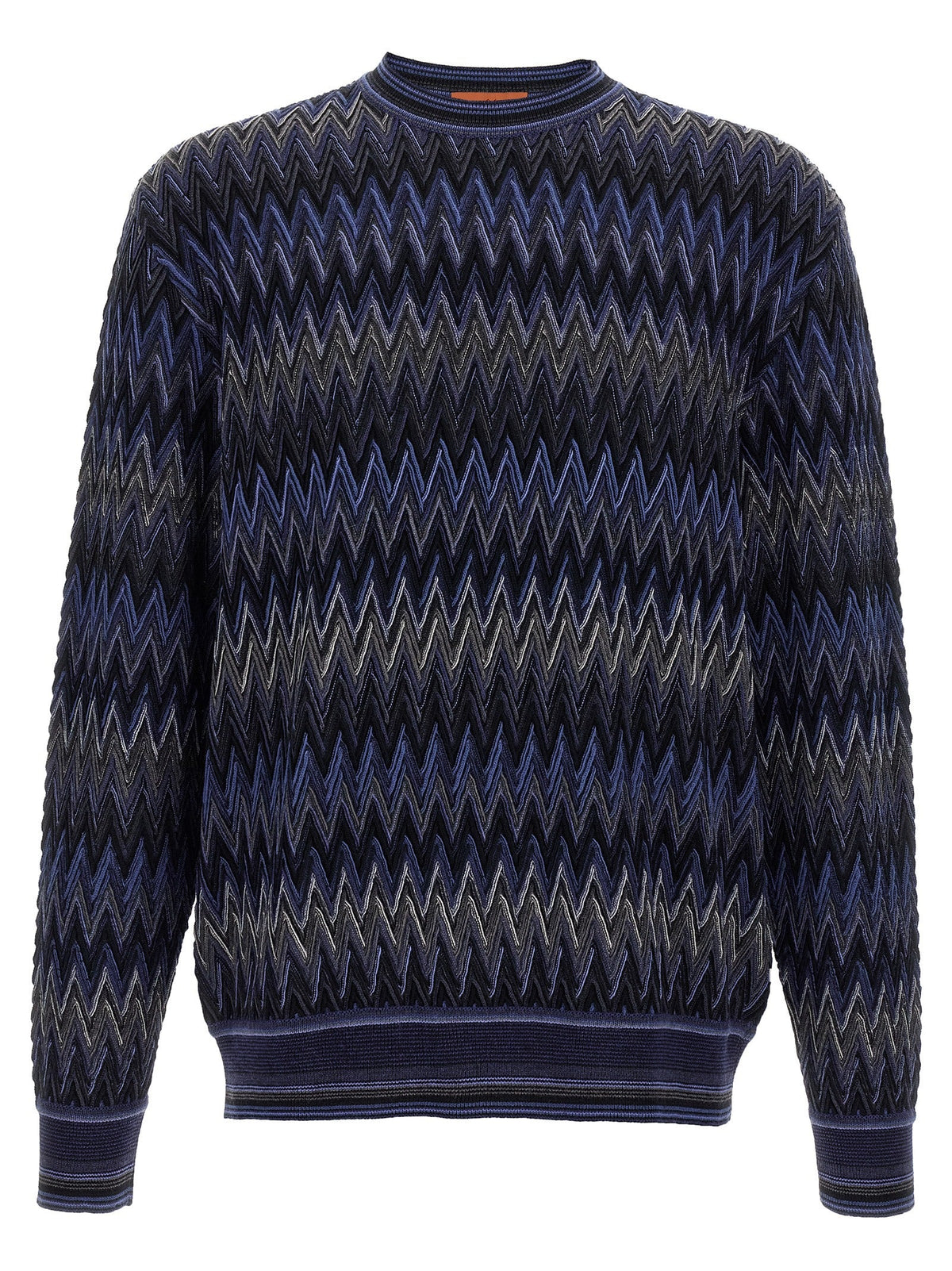 Missoni Blue Wool Cardigan