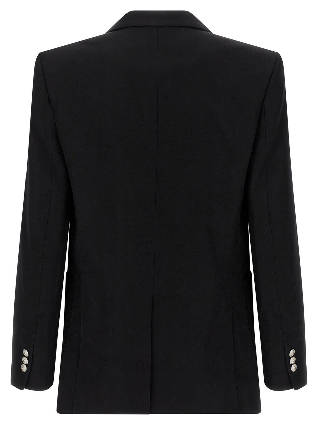 Balmain Black Virgin Wool Blazer