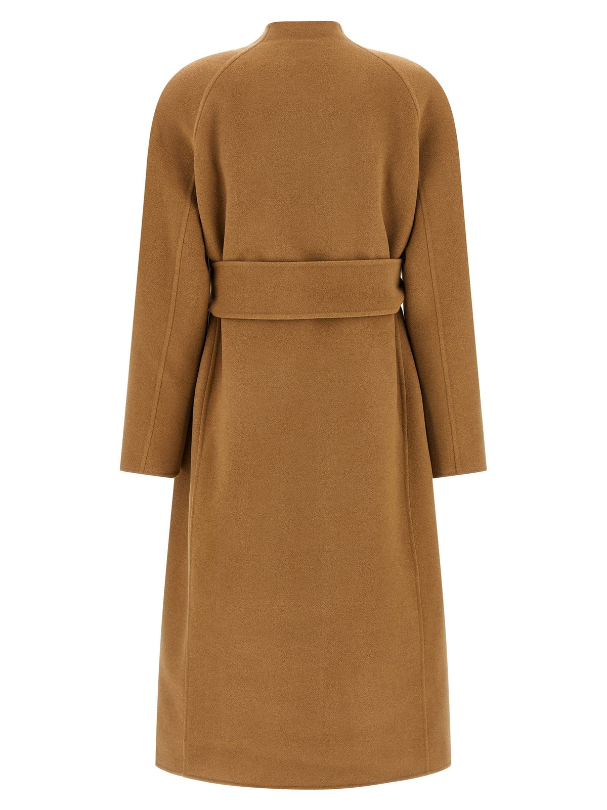 Khaite Brown Wool Coat