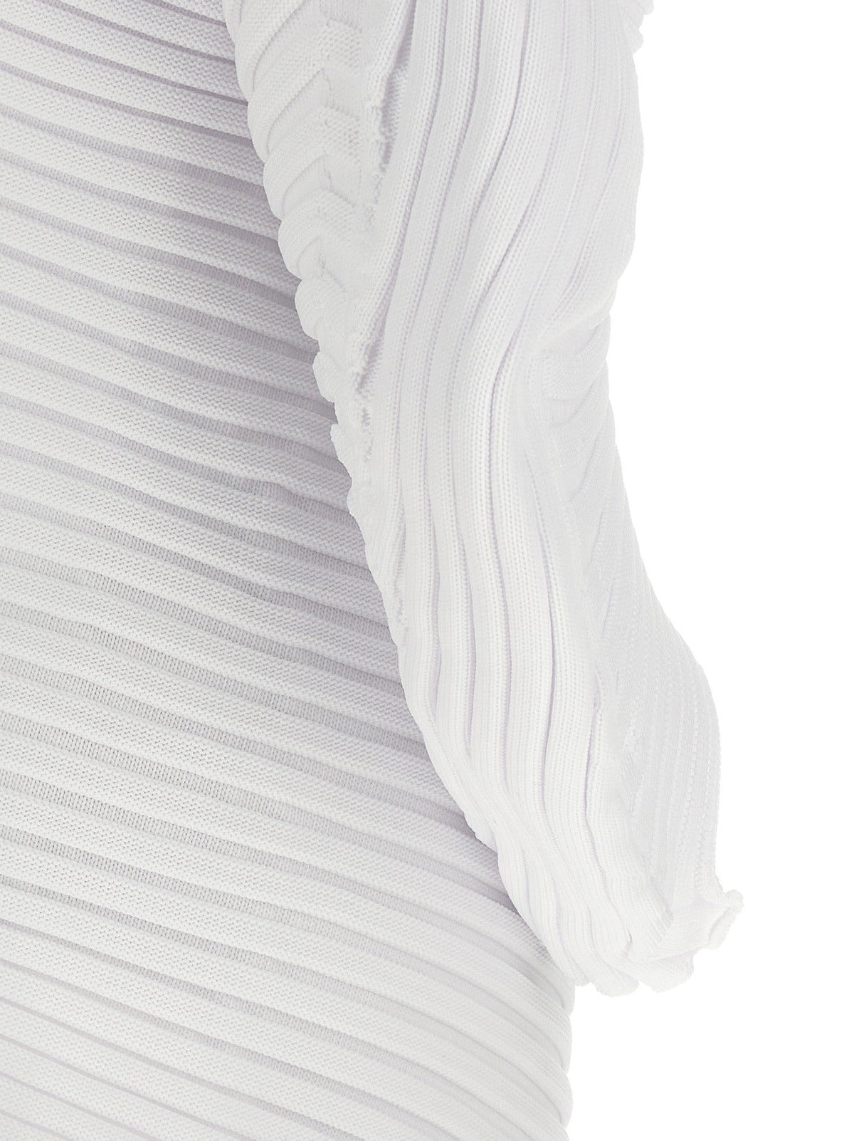 Issey Miyake White Polyester Casual Dress