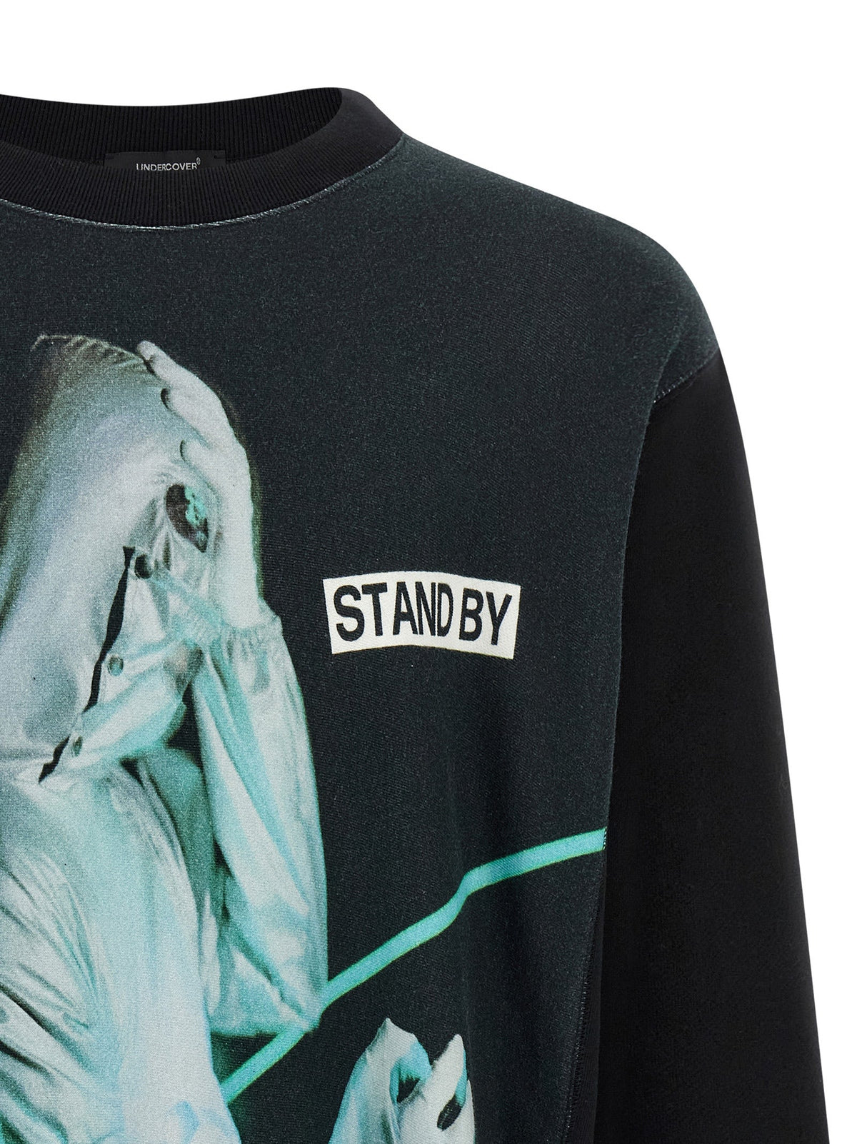 Undercover Black Cotton Sweatshirt