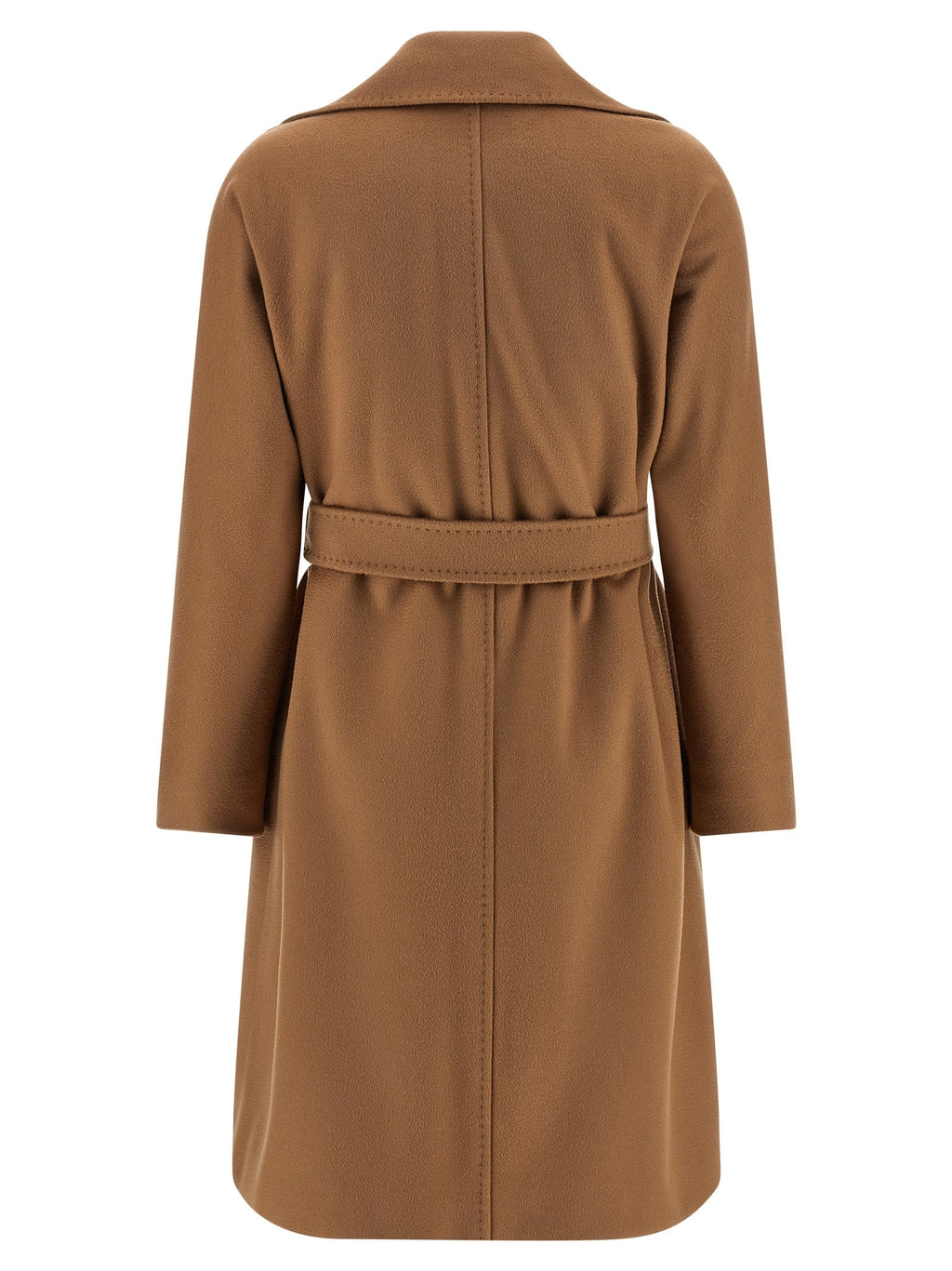 Max Mara Brown Virgin Wool Coat