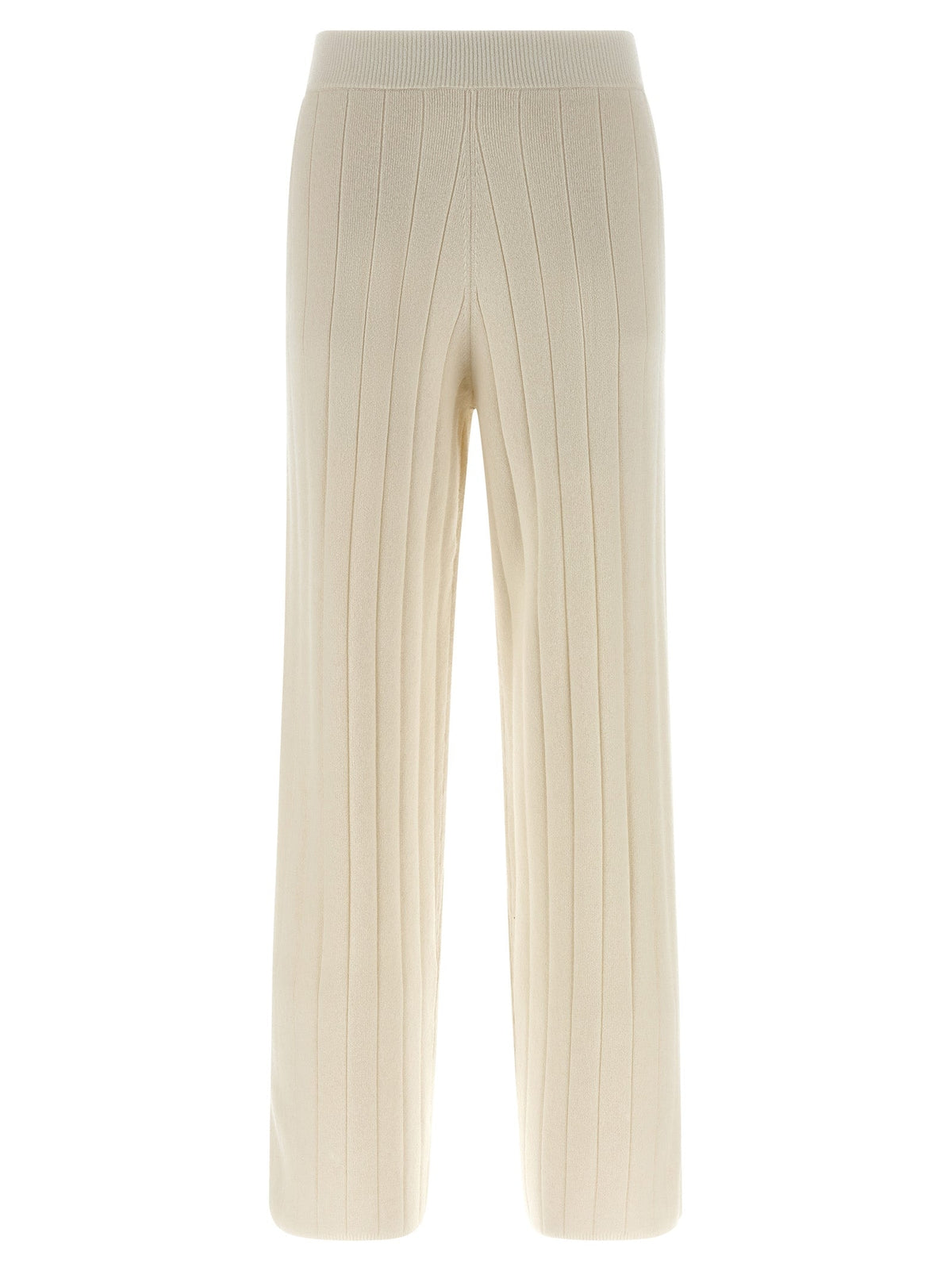 Max Mara White Cashmere Joggers (Workout Pants)