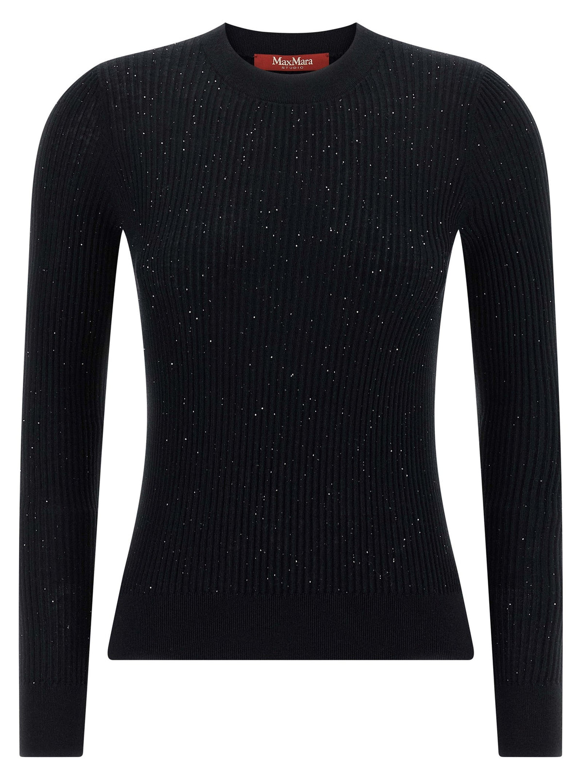 Max Mara Black Silk Cardigan