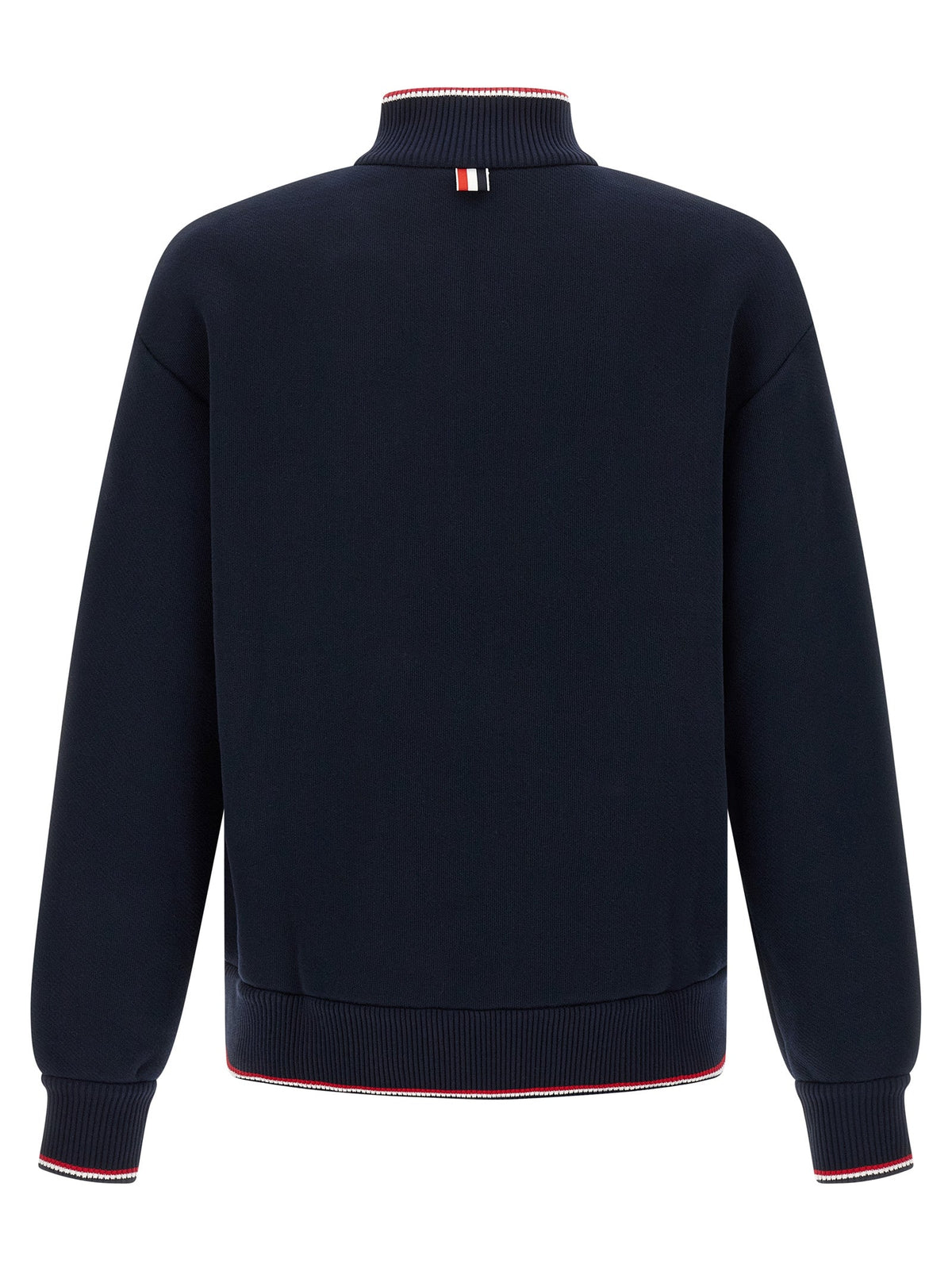 Thom Browne Blue Cotton Sweatshirt