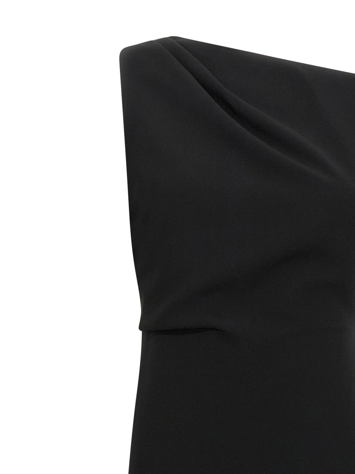 Max Mara Black Triacetate Long Dress