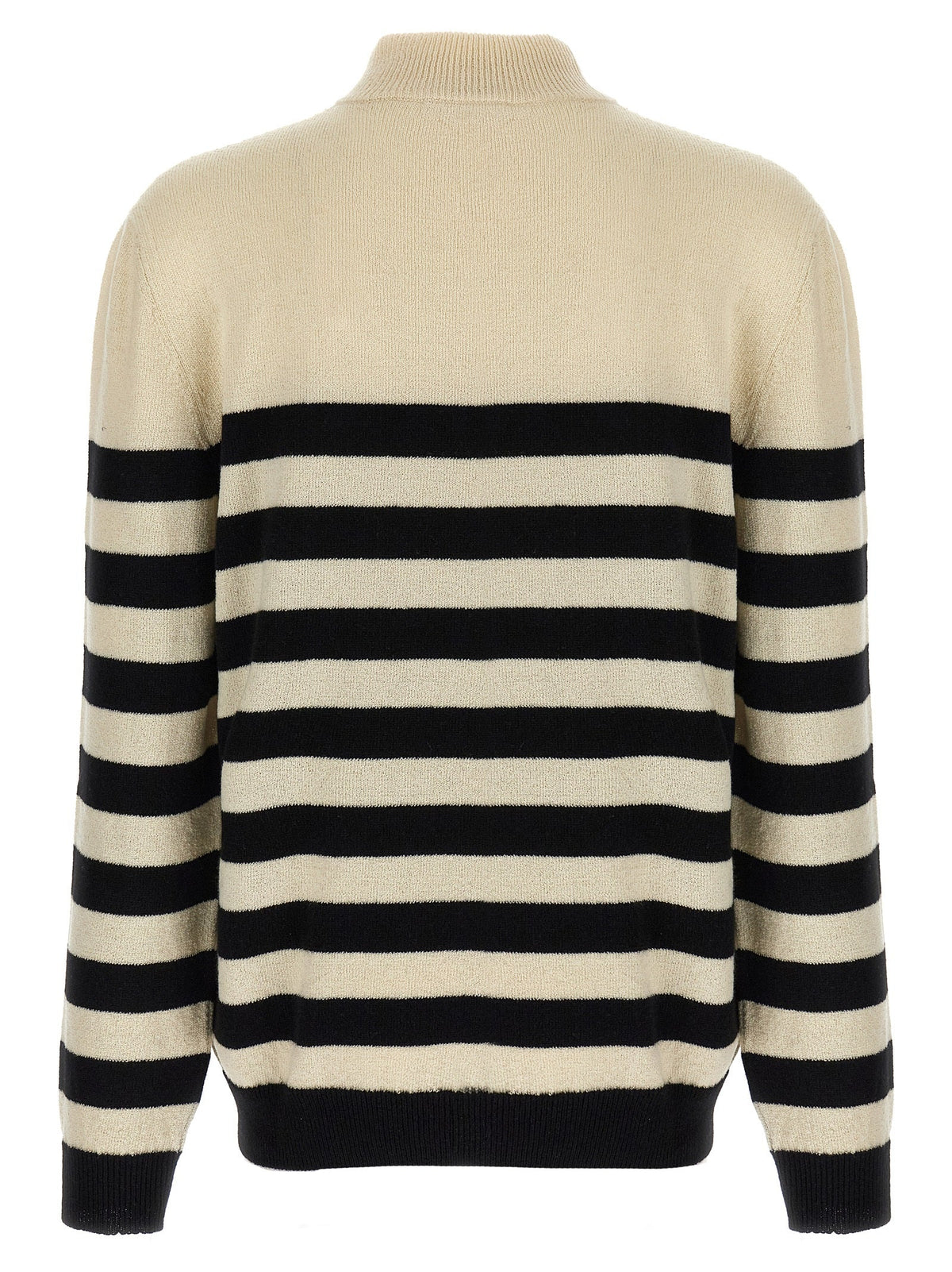 Balmain Bicolor Wool Cardigan