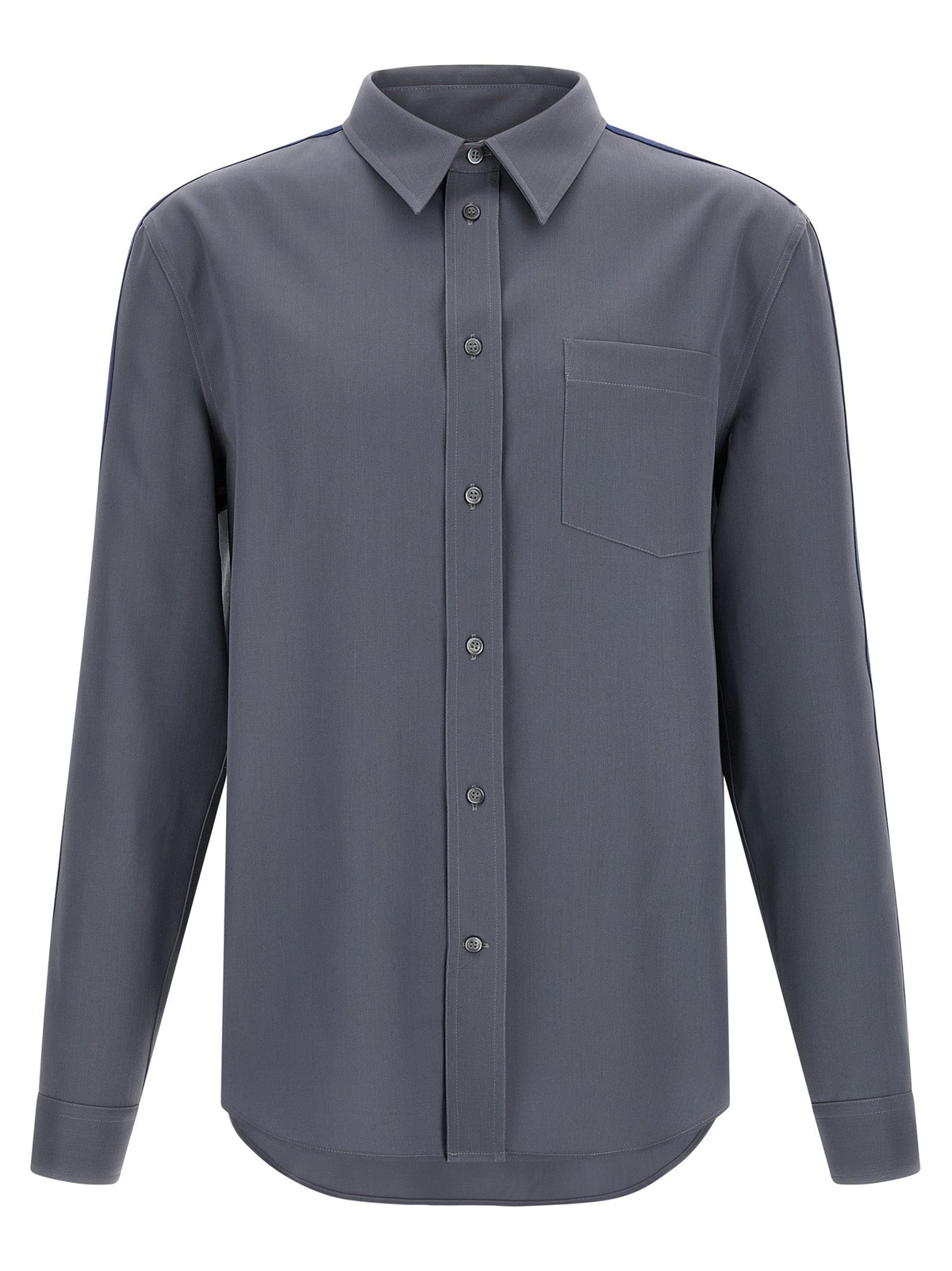 Marni Gray Virgin Wool Blouse