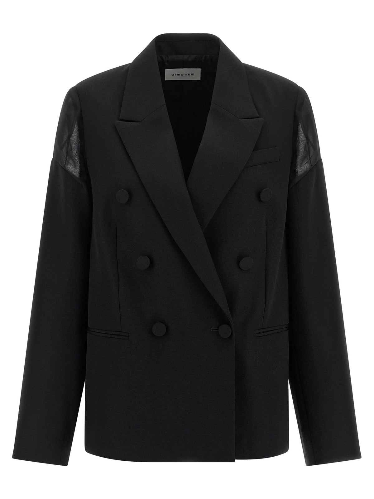 Armarium Black Virgin Wool Blazer