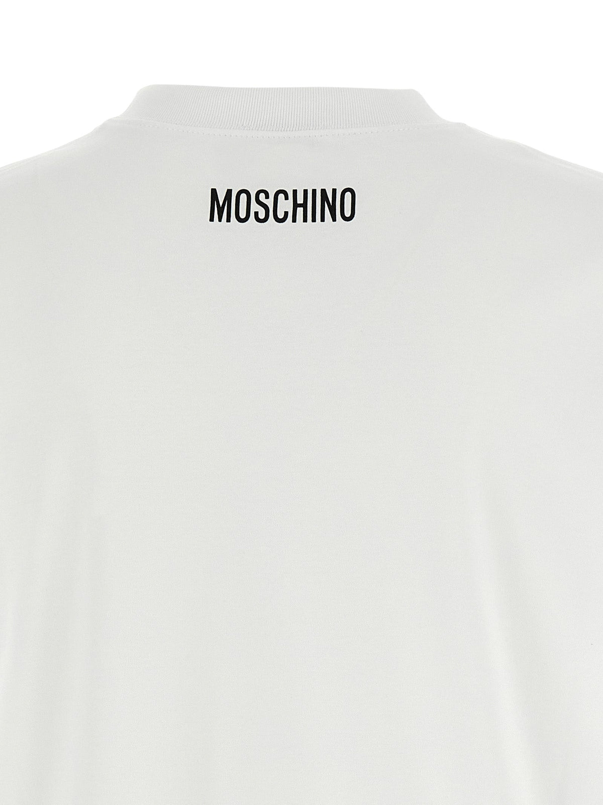 Moschino White Cotton T-Shirt