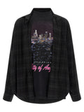 Balenciaga Black Cotton Blouse