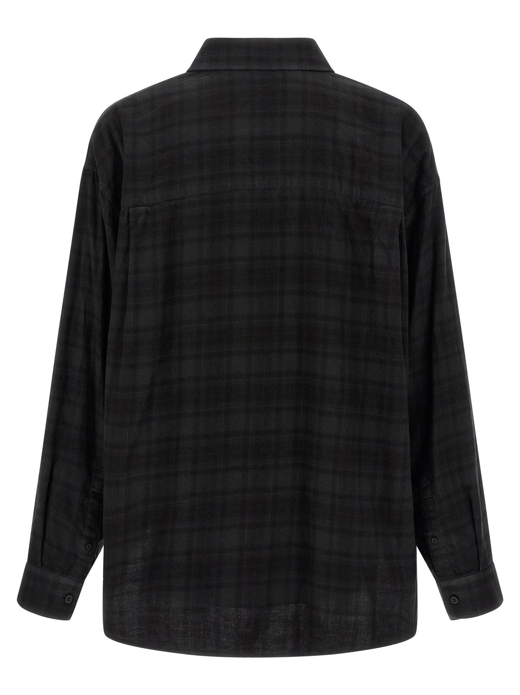 Balenciaga Black Cotton Blouse