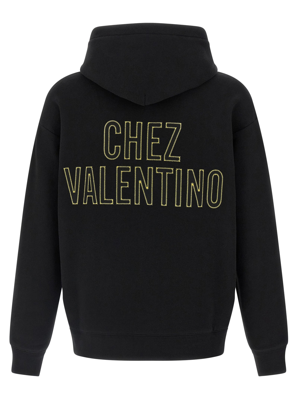 Valentino Garavani Black Cotton Sweatshirt