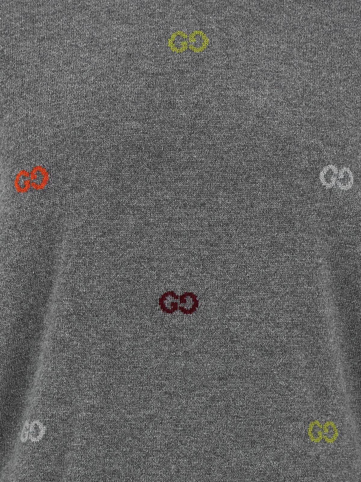 Gucci Gray Cashmere Cardigan