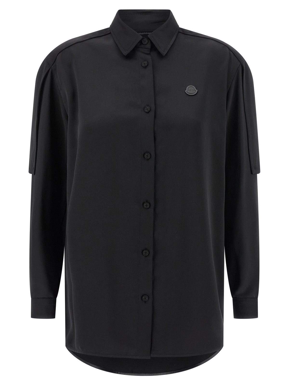 MONCLER GENIUS Black Polyester Blouse