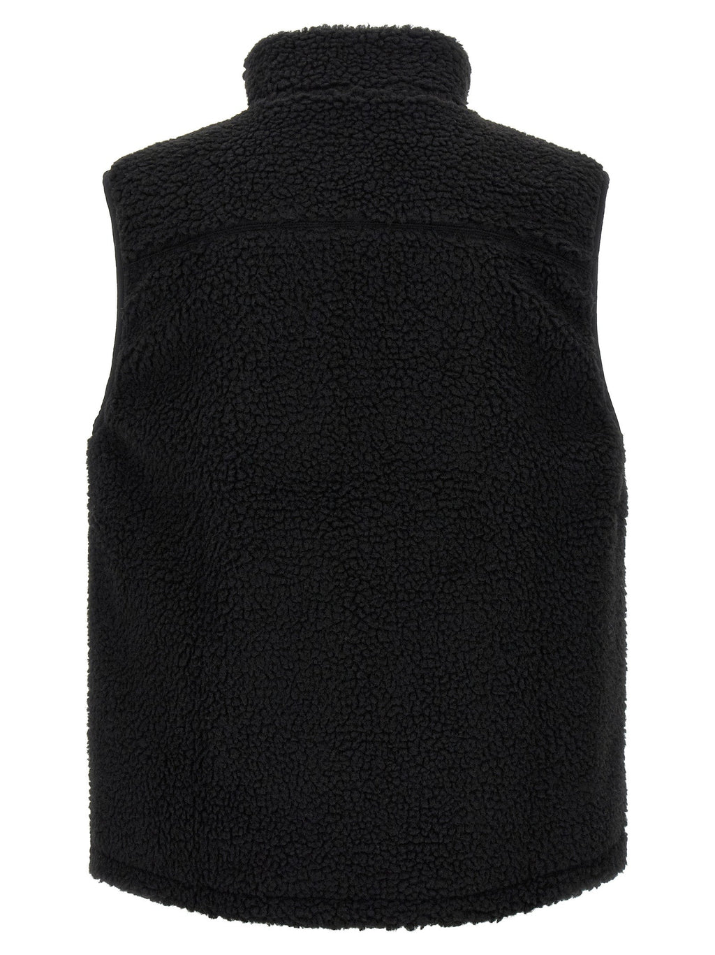 Gramicci Black Polyester Sleeveless Jacket