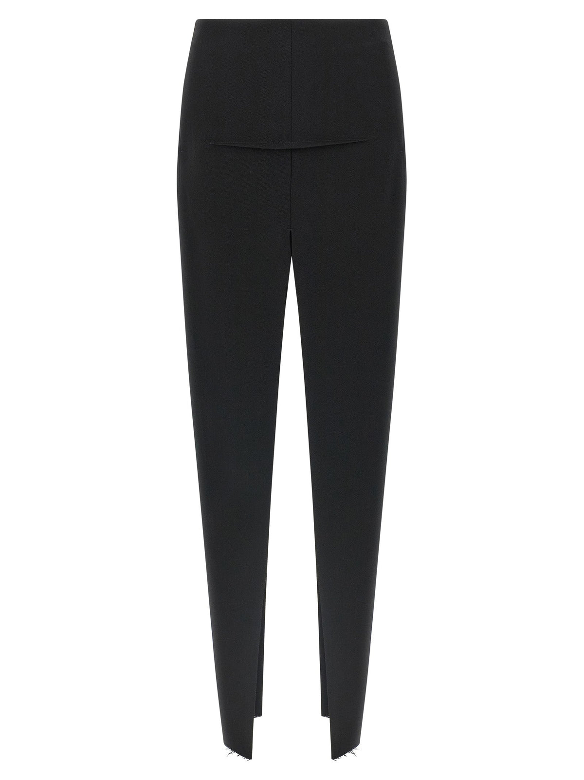 Rick Owens Black Virgin Wool Mini Skirt