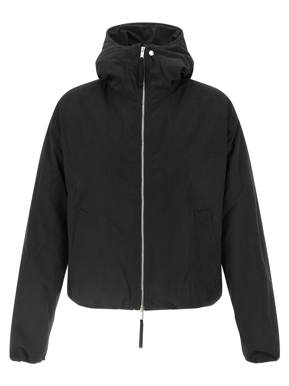 Thom Krom Black Polyester Shell Jacket