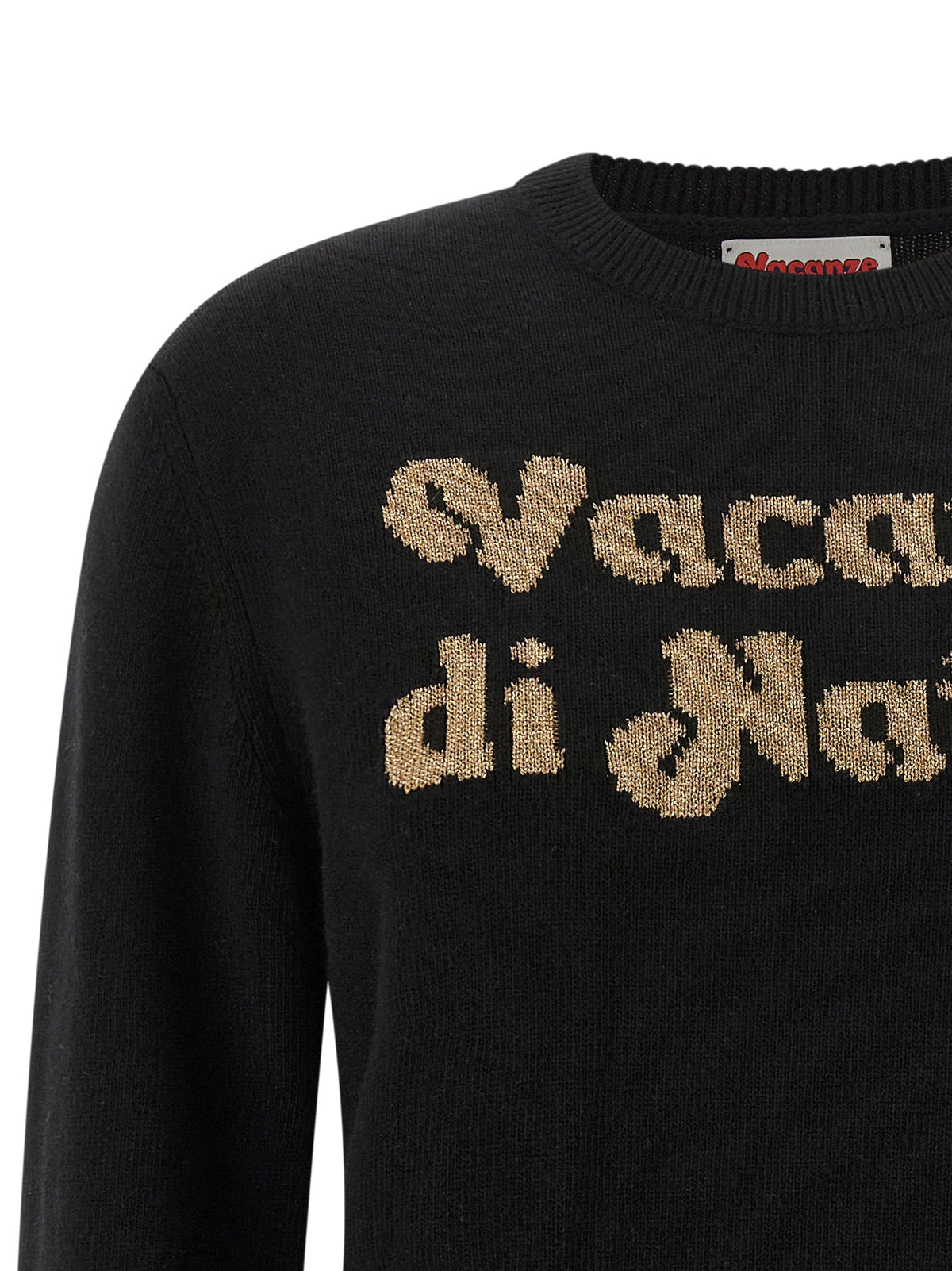 MC2 Saint Barth Black Wool Cardigan