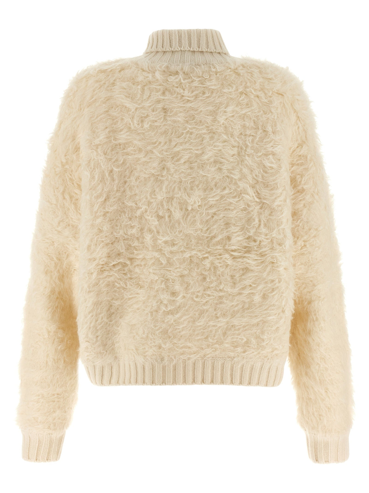 GOLDBERGH White Wool Cardigan