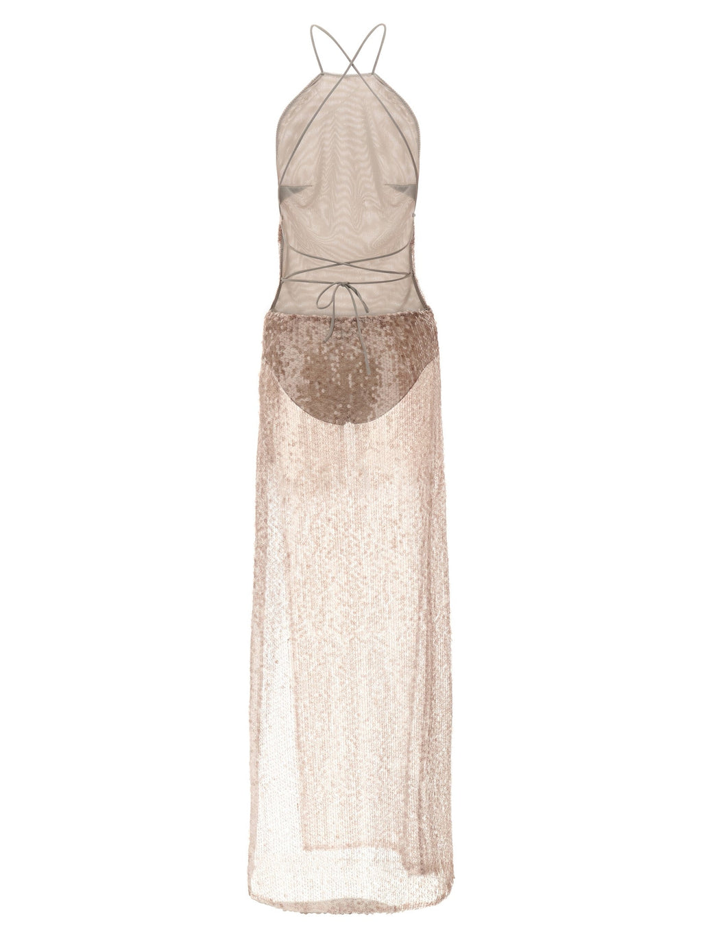 The Andamane Multicolor Polyester Long Dress