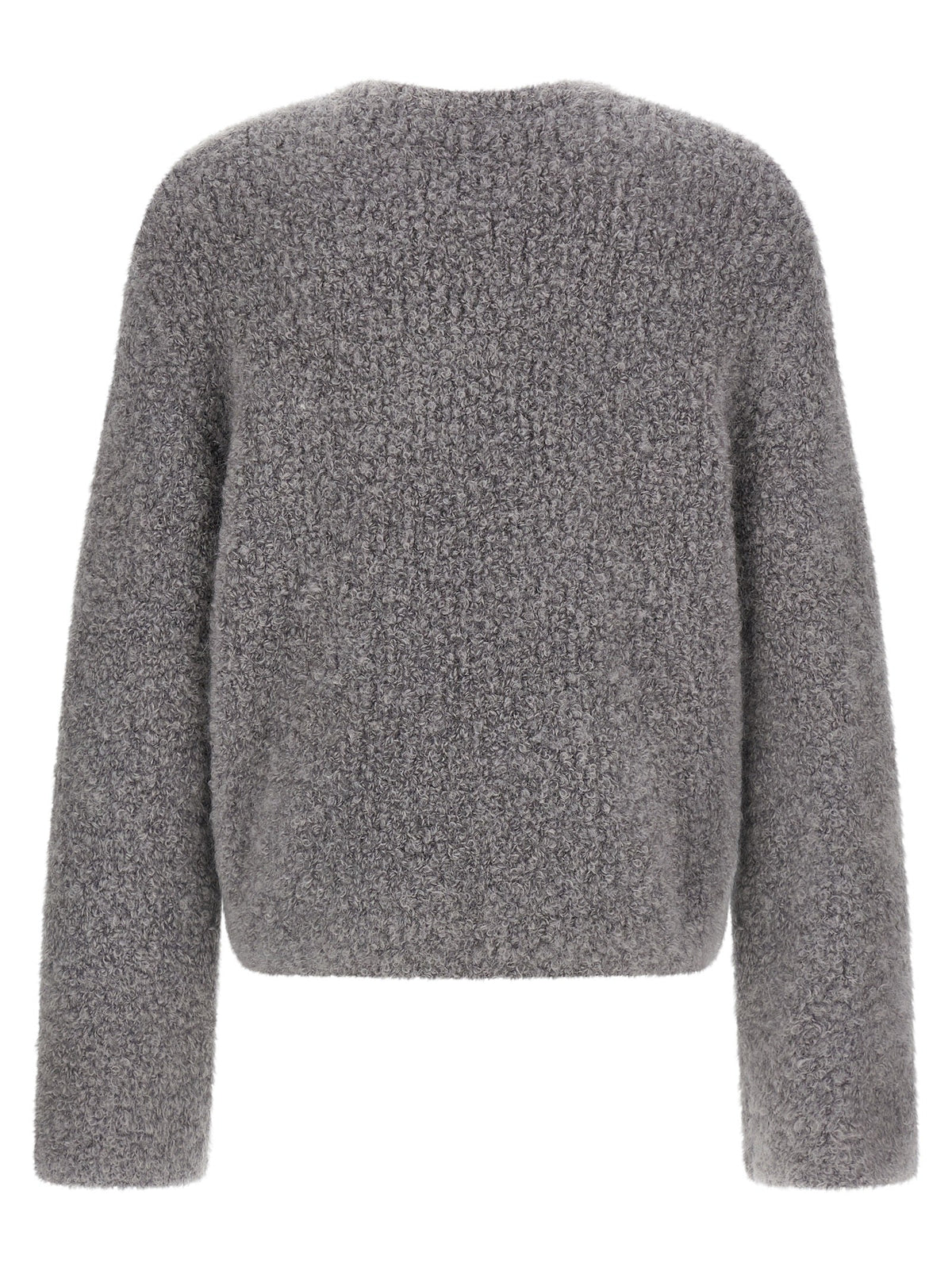 SÉFR Gray Fabric Cardigan