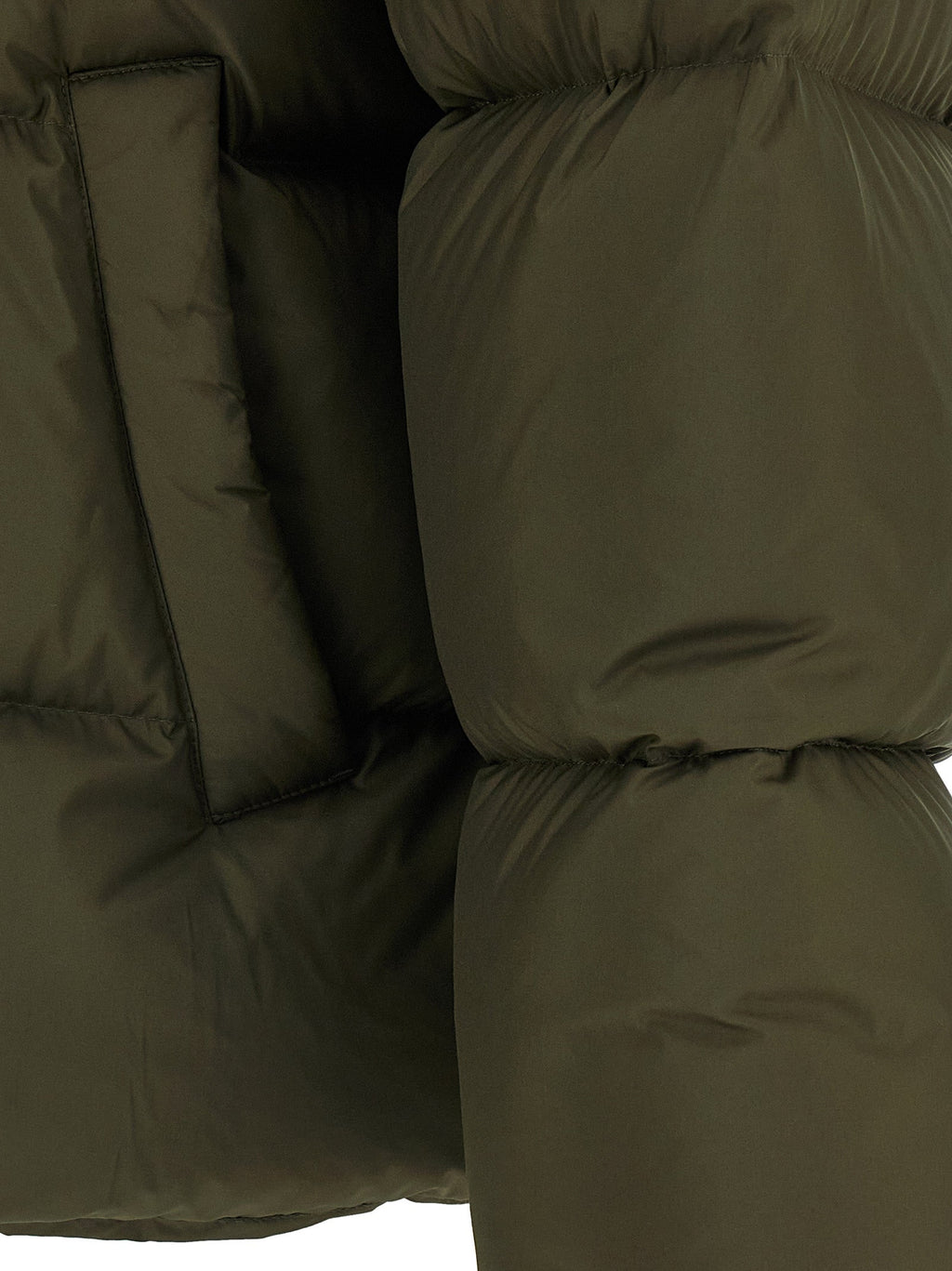Saint Laurent Bicolor Polyester Full-Length Jacket