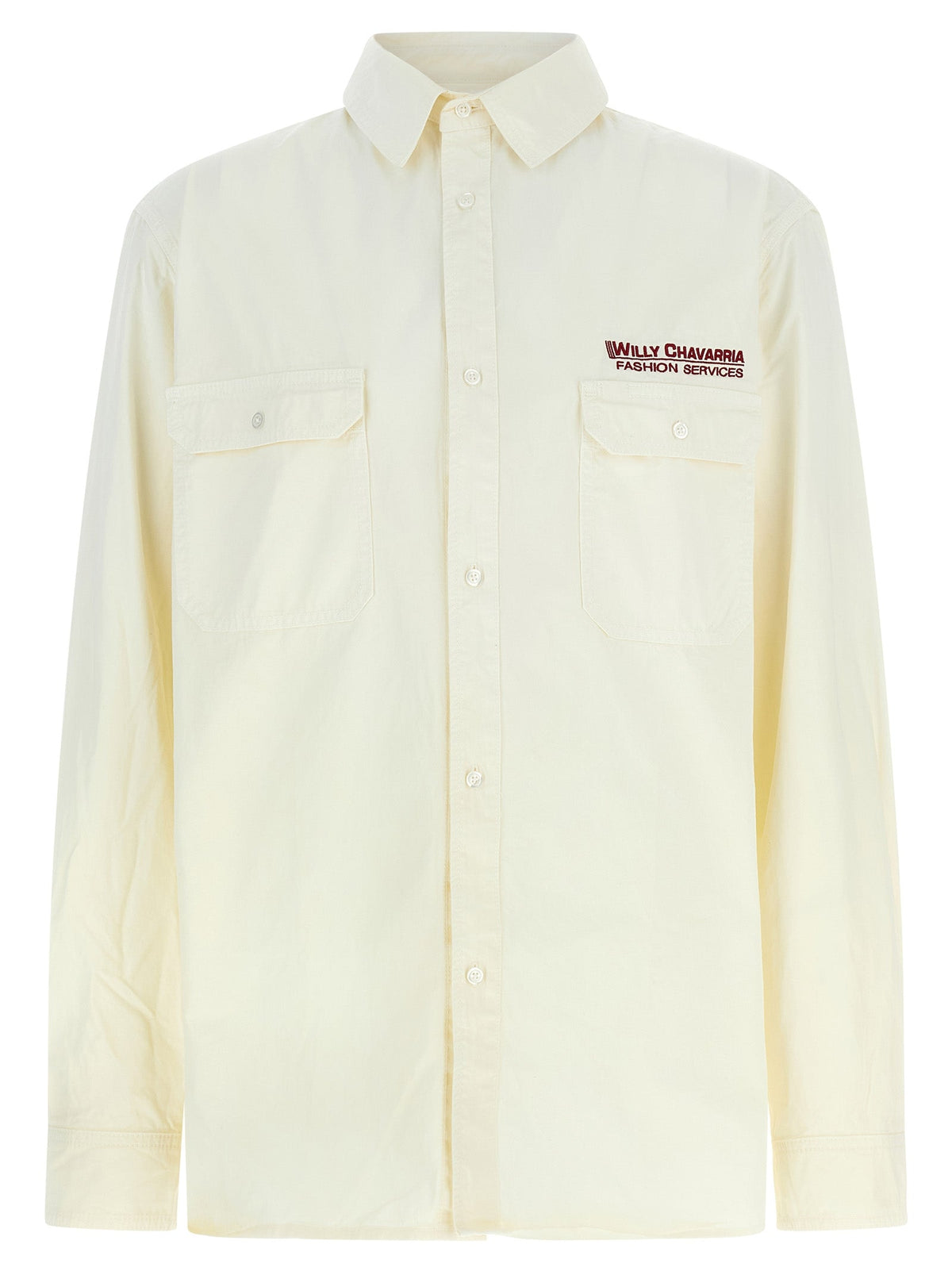 WILLY CHAVARRIA Beige Cotton Blouse