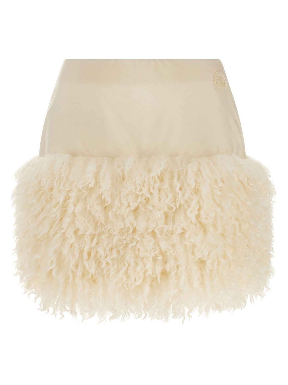 Moncler White Polyamide Long Skirt