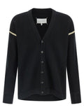 Maison Margiela Black Virgin Wool Cardigan