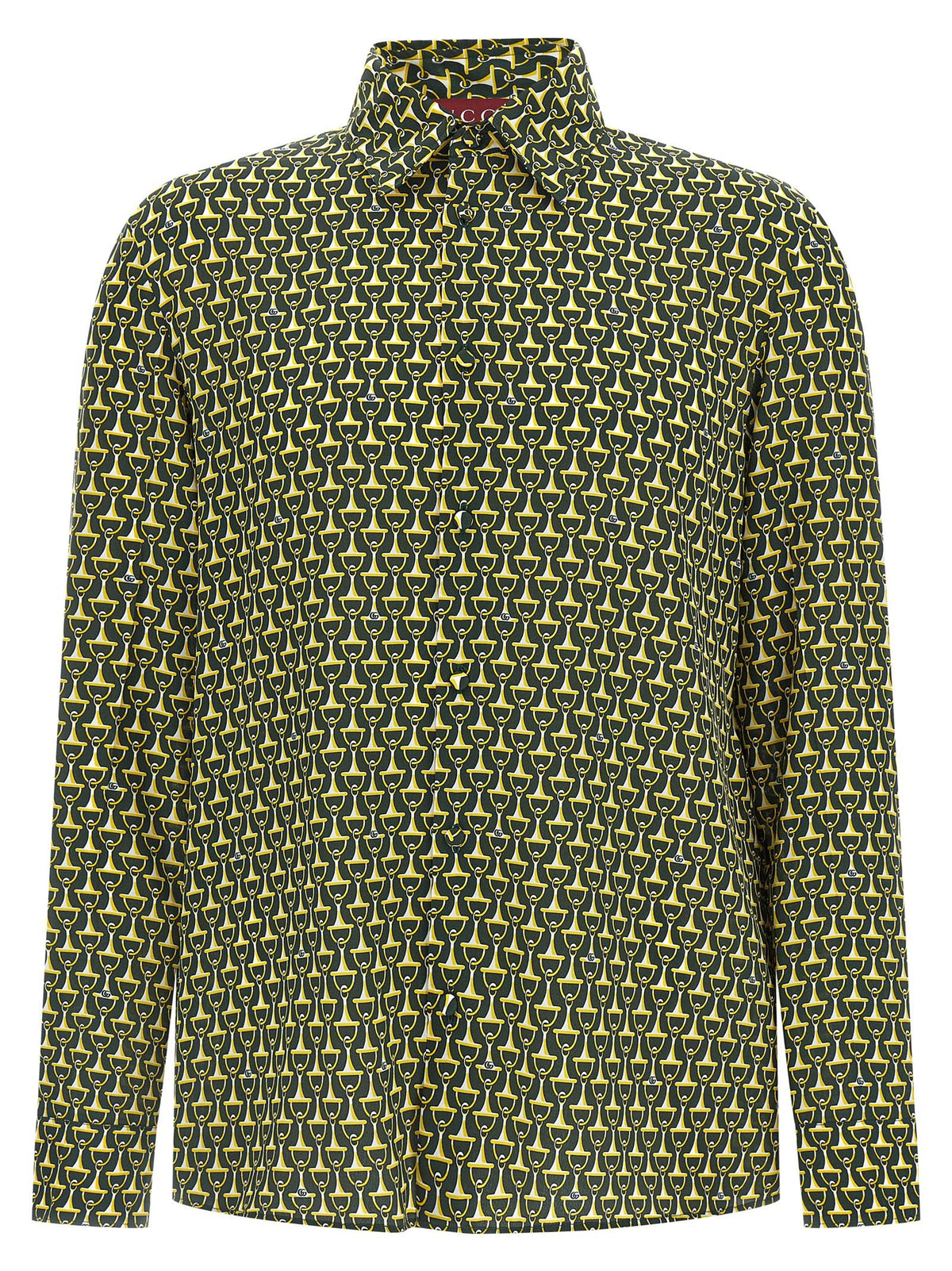 Gucci Bicolor Silk Blouse