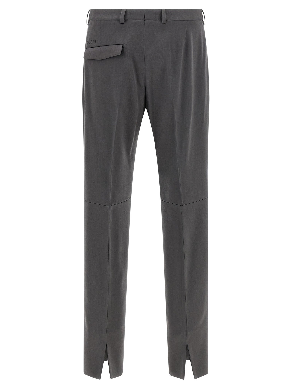 Gucci Gray Wool Dress Pants