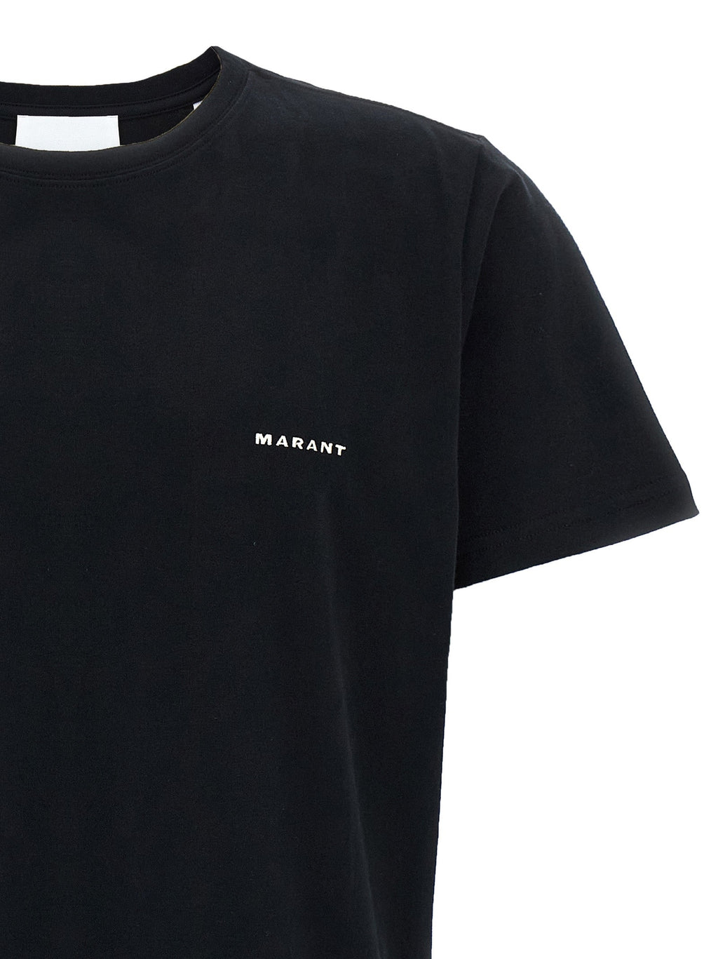 Isabel Marant Black Cotton T-Shirt