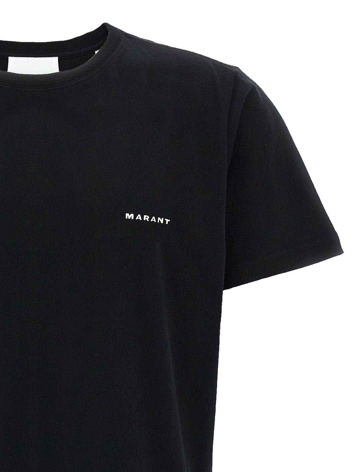 Isabel Marant Black Cotton T-Shirt