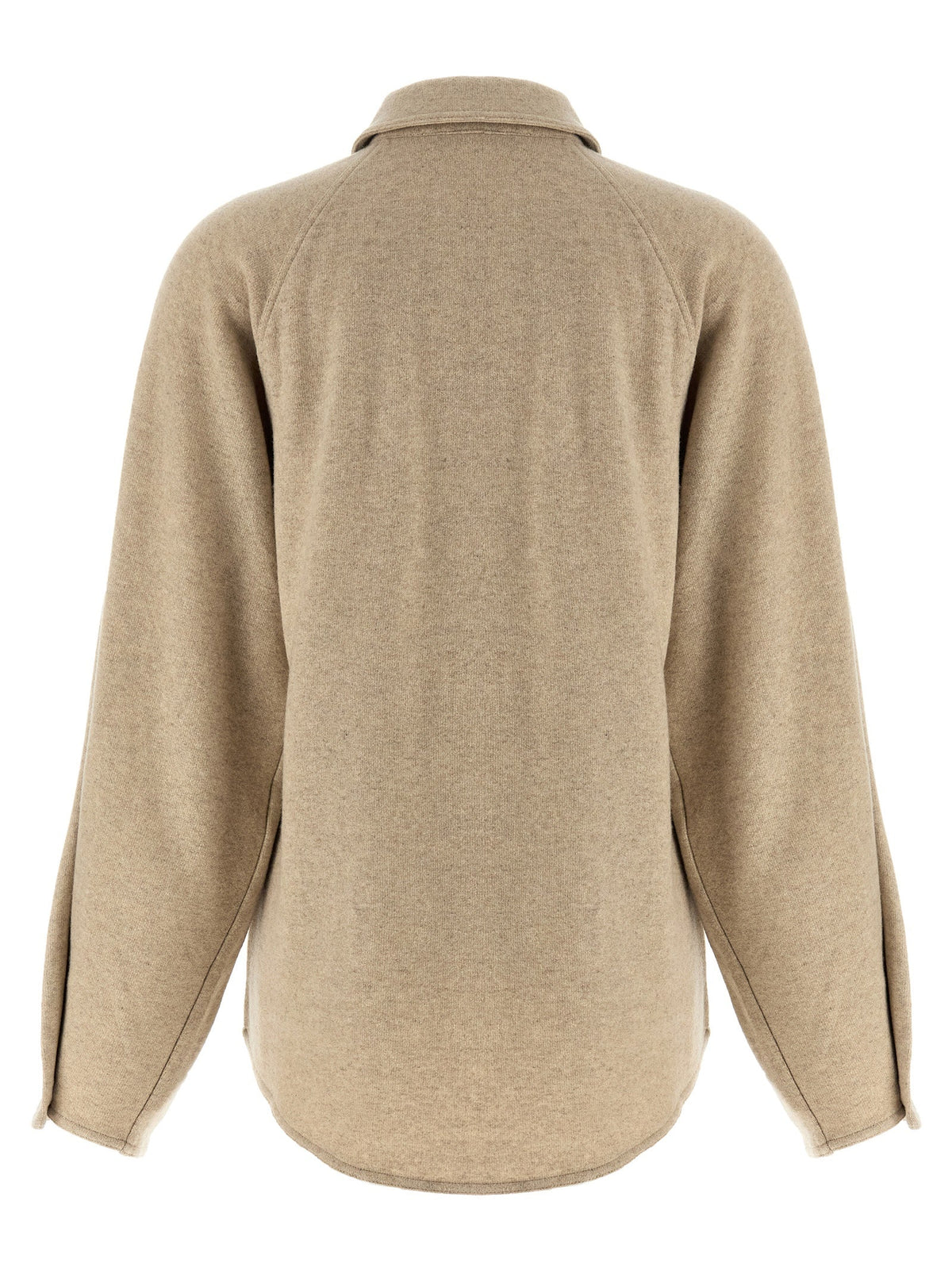 Max Mara Beige Cashmere Blouse