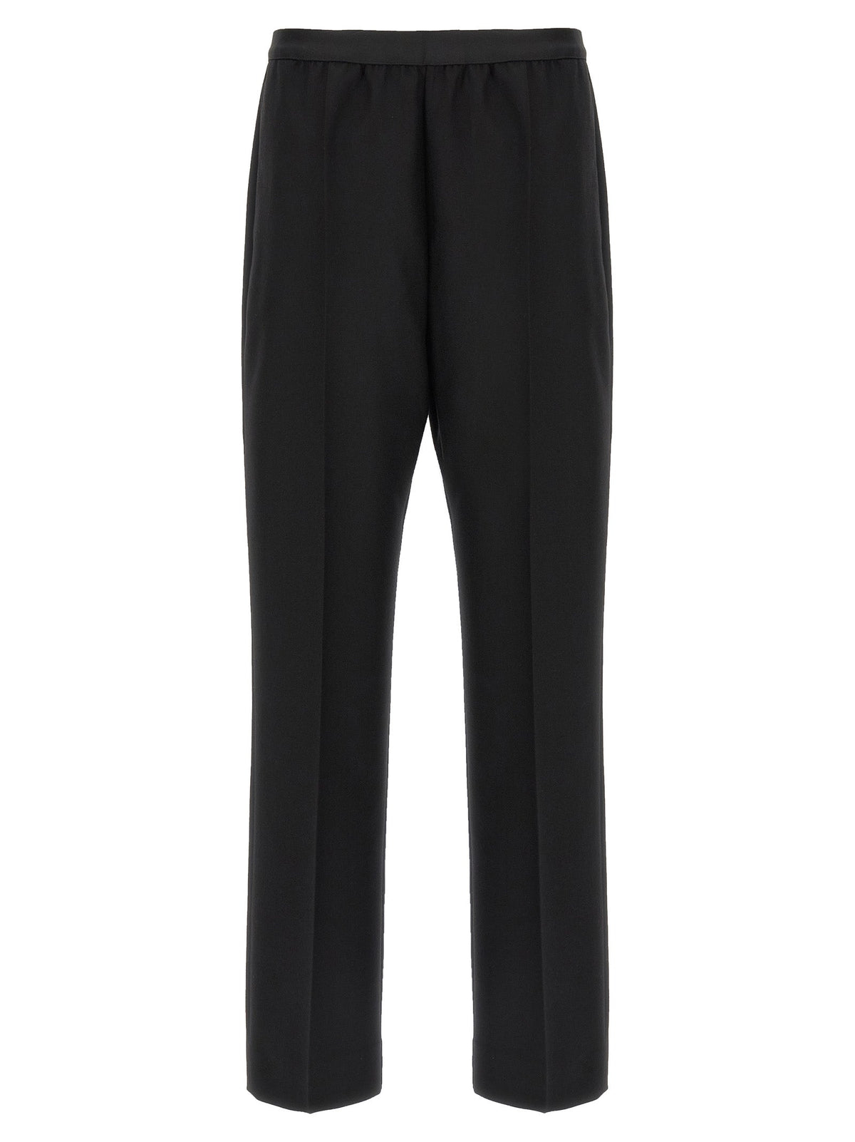 Maison Margiela Black Virgin Wool Casual Pants