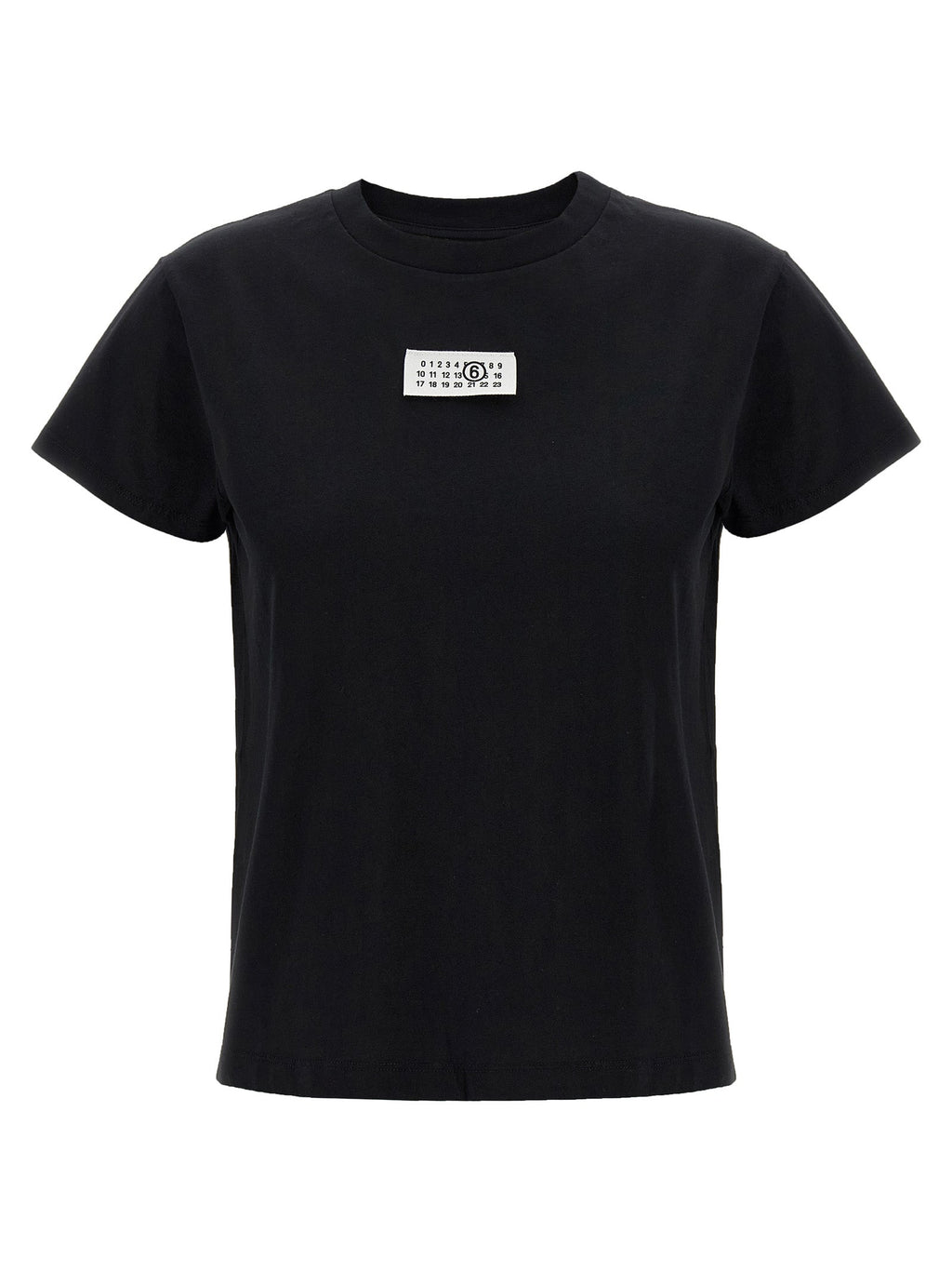MM6 Maison Margiela Black Cotton T-Shirt