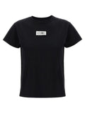 MM6 Maison Margiela Black Cotton T-Shirt
