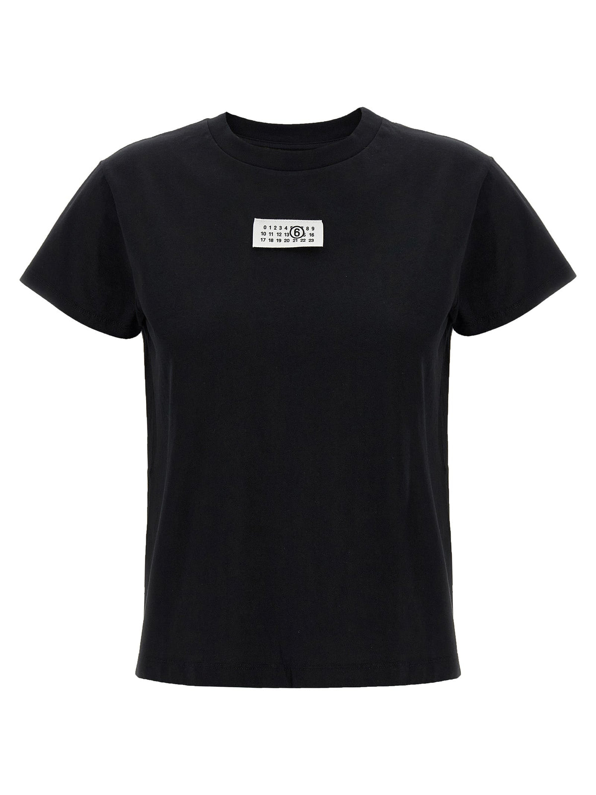 MM6 Maison Margiela Black Cotton T-Shirt