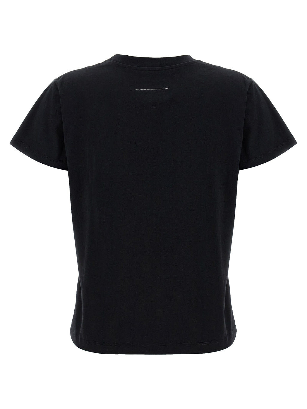 MM6 Maison Margiela Black Cotton T-Shirt