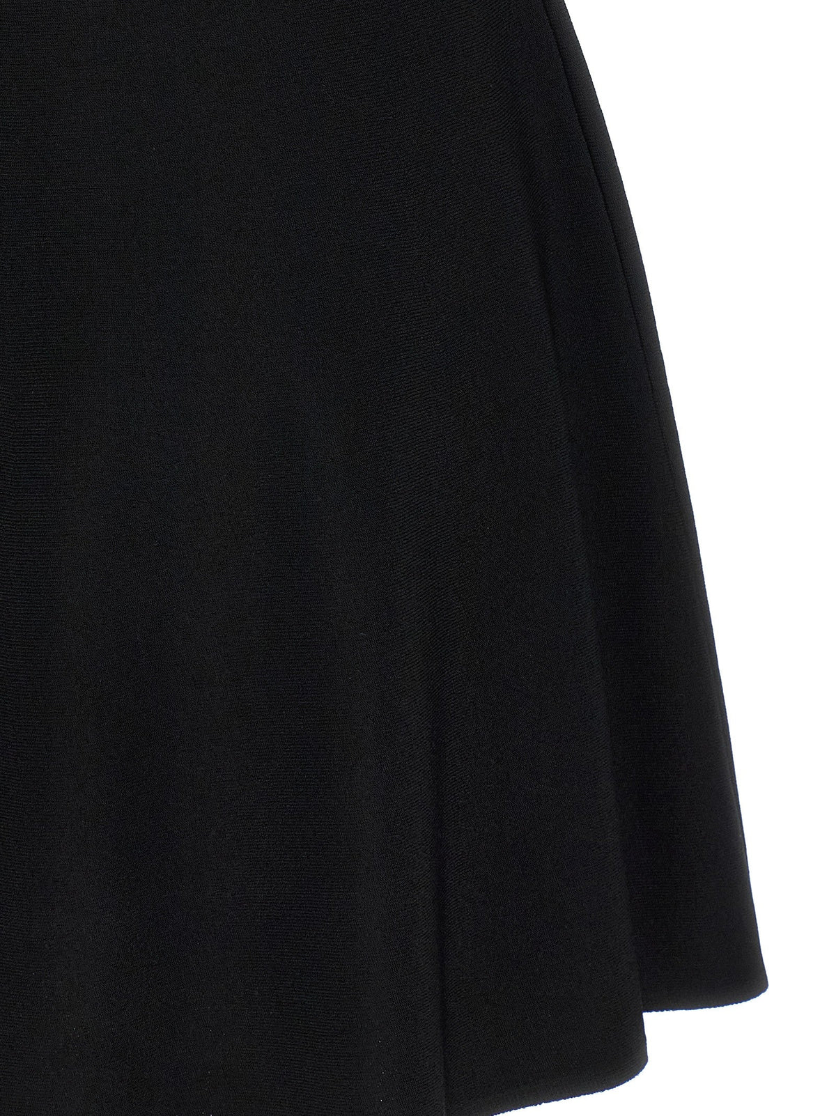 Valentino Garavani Black Viscose Short Dress