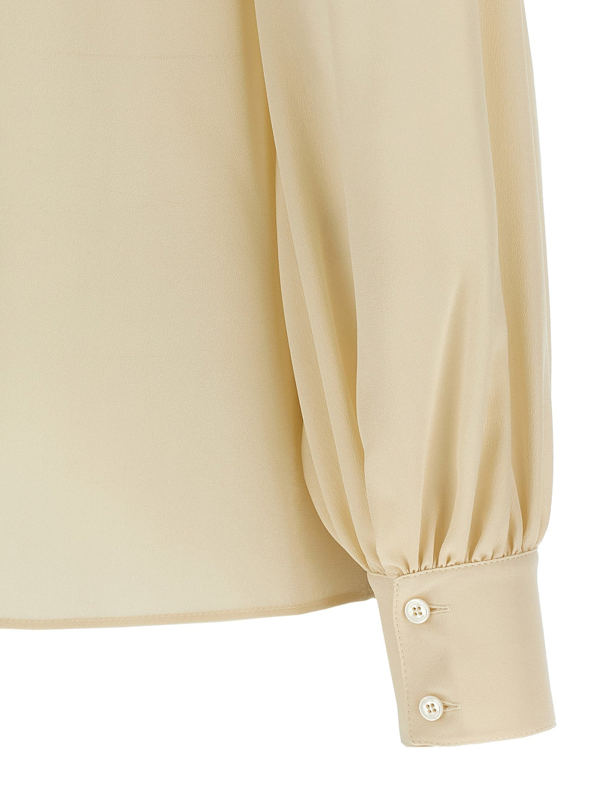 Valentino Garavani Beige Silk Blouse