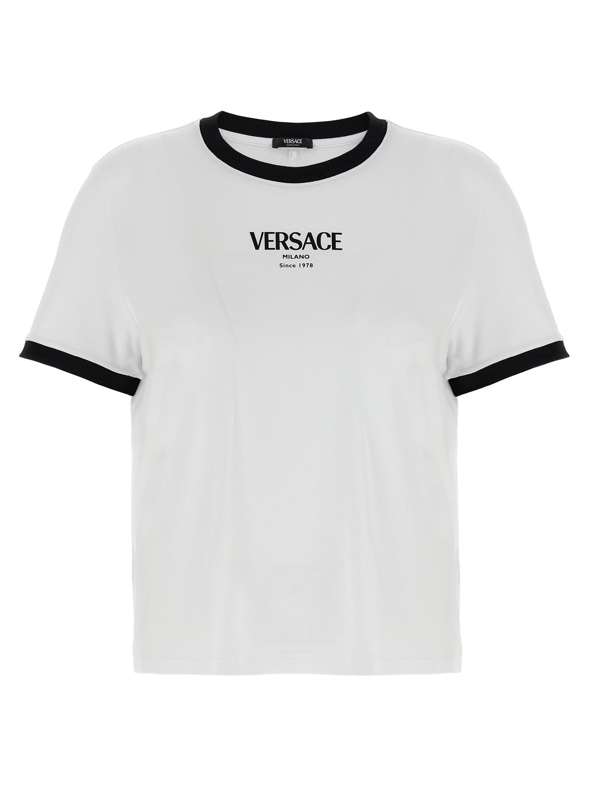 Versace Bicolor Viscose T-Shirt